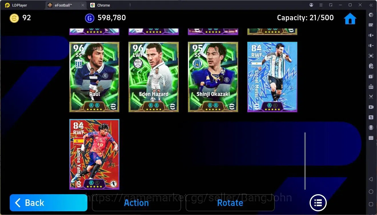 eFootball Accounts Mobile |PW 3169|Epic Ronaldinho,Donadoni,Forlán,Za image 6