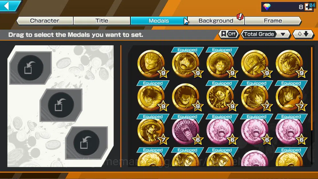 One Piece Bounty Rush Accounts Global|5 EX|5 Elder St.Saturn,BP Kuzan,AMS[Borsali image 3
