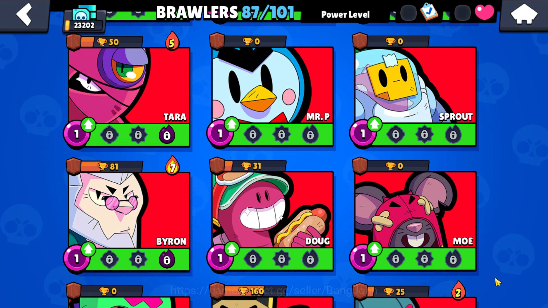 Brawl Stars Accounts 23K+ Thropy|87 Brawler-22 Max|5 Hypercharge(Bpoco, image 18