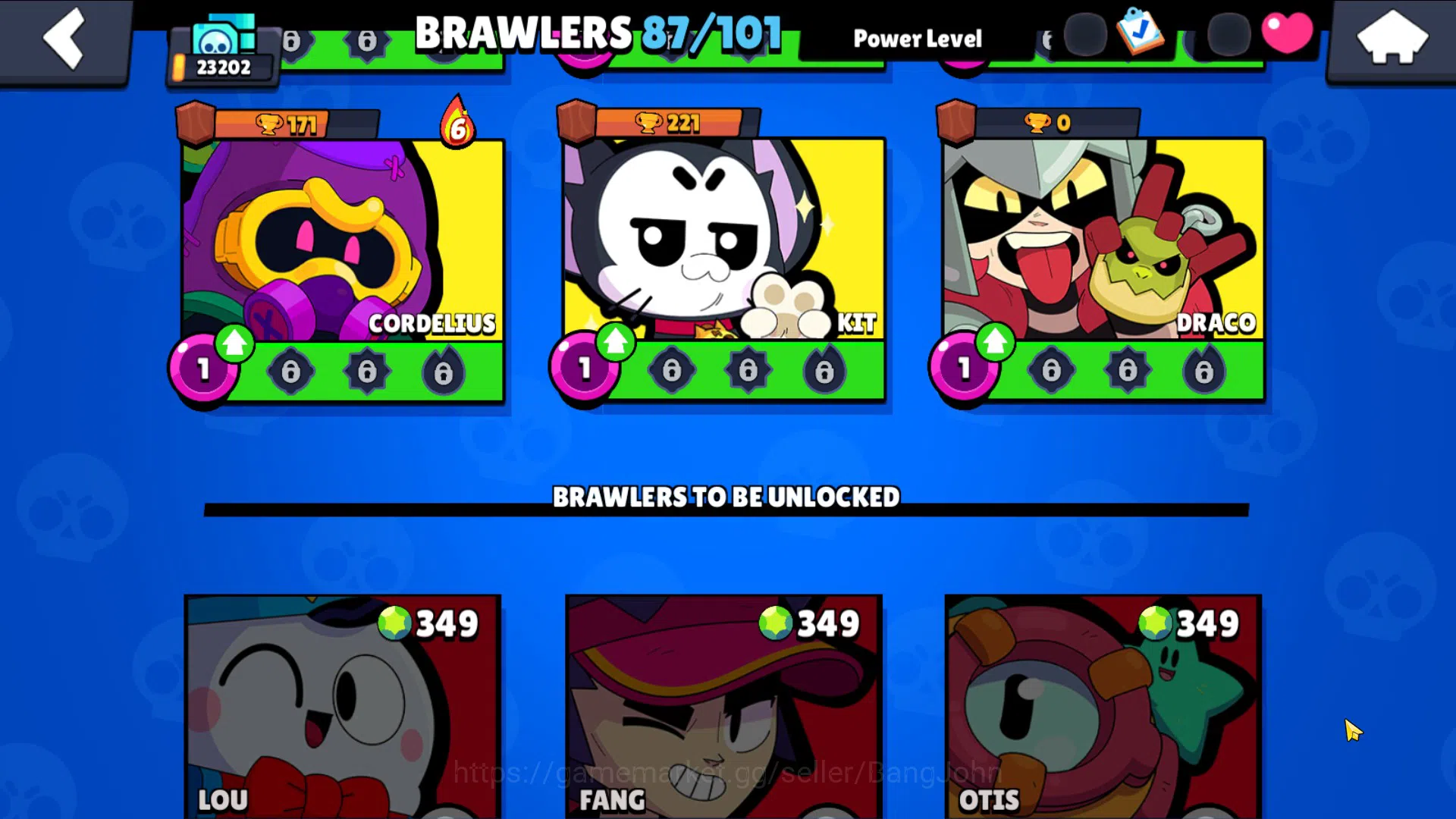 Brawl Stars Accounts 23K+ Thropy|87 Brawler-22 Max|5 Hypercharge(Bpoco, image 20