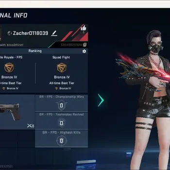Blood Strike Accounts Others ASIA|Eternal Gun:Uzi-Star Chaser|1 Ultra & 1 Legendary Gun|1 Epic Rename Card|Check SS BS3648B