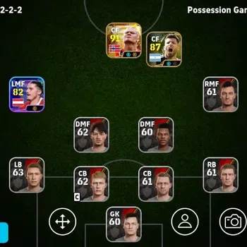 eFootball Accounts Starter Mobile |PW 2017 | Starter | Bigtime New Haaland | Epic Sergio Agüero | 2026 | Check SS EFB2481B