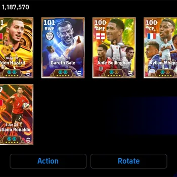 eFootball Accounts Legends & Iconic Players 3340+ Team I Rummi 108 I Messi 110 I Hazard 109 I Maldini 109 I Rodri 107 I