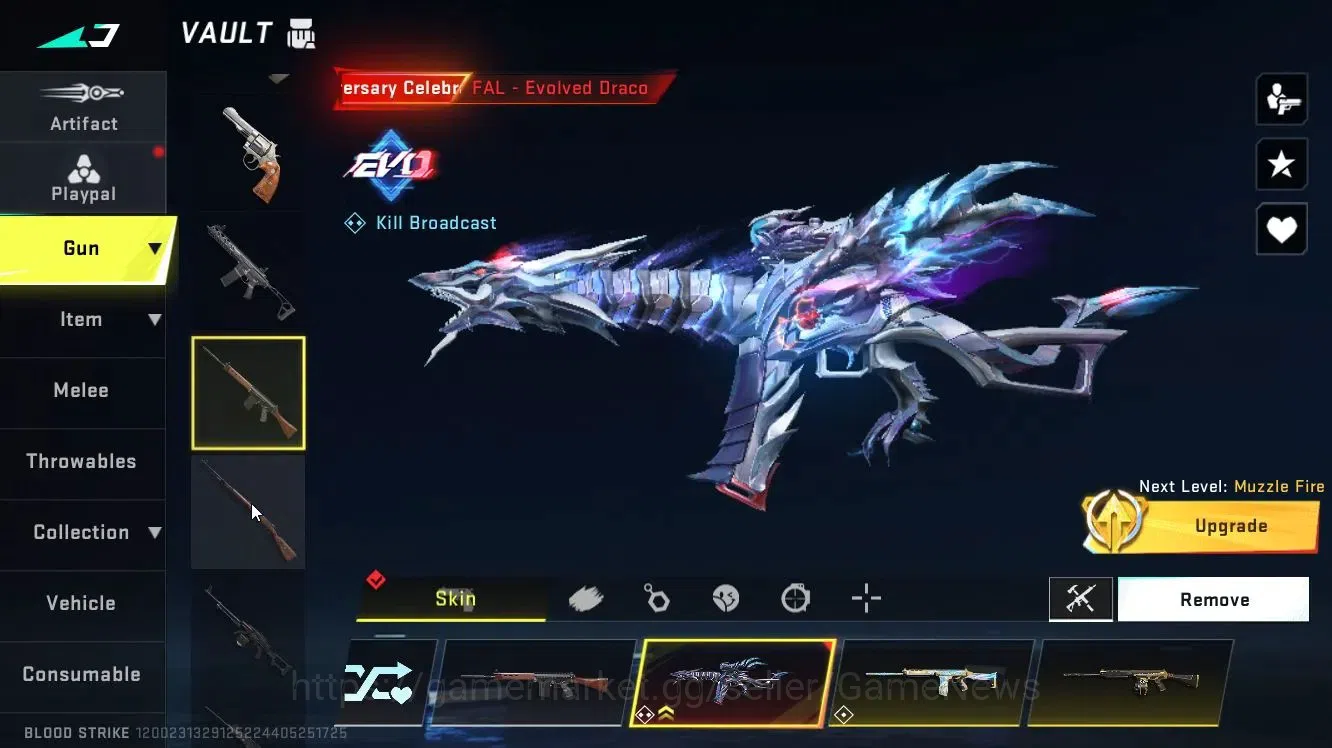 Blood Strike Accounts ASIA|3 ETERNAL[KAG6 Lv3,M700 Lv2,AUG Lv3]|Anniv [F image 12