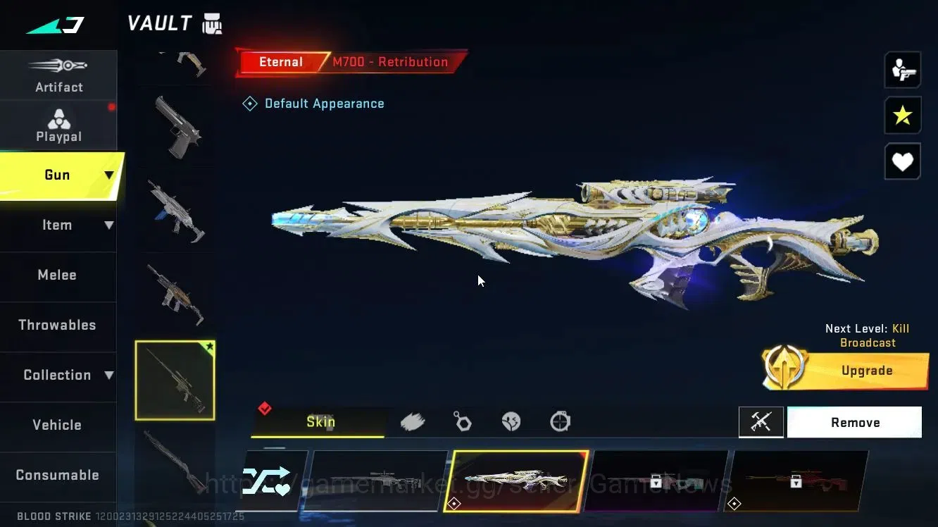 Blood Strike Accounts ASIA|3 ETERNAL[KAG6 Lv3,M700 Lv2,AUG Lv3]|Anniv [F image 8