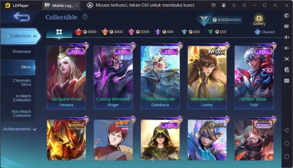 Mobile Legends: Bang Bang Accounts Global|Skin222|Expert|Collector Natalia|Collab Bad image 8