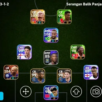 eFootball Accounts High-End Mobile|PW 3000|Erling Haaland BigT,Federico Dimarco Epic,Neymar Jr ShowT,Sergio Aguero
