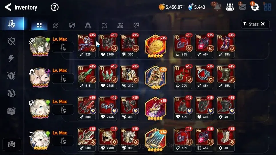 Epic Seven Accounts GLOBAL UnVerif|7 ML(Rhiana&Luc,SP Politis,TE Keyro image 17
