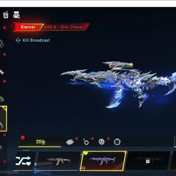Blood Strike Accounts Others ASIA|2 ETERNAL: KAG-6 Star Chaser, MP7 Tidesong|1 AOT M4A1|1 Ultra Striker ETHAN|3 Legendary