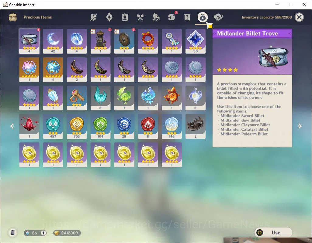 Genshin Impact Accounts Asia|AR 55|3 Limited +4(*5Weapon)|[(HutaoC3,Furina image 9
