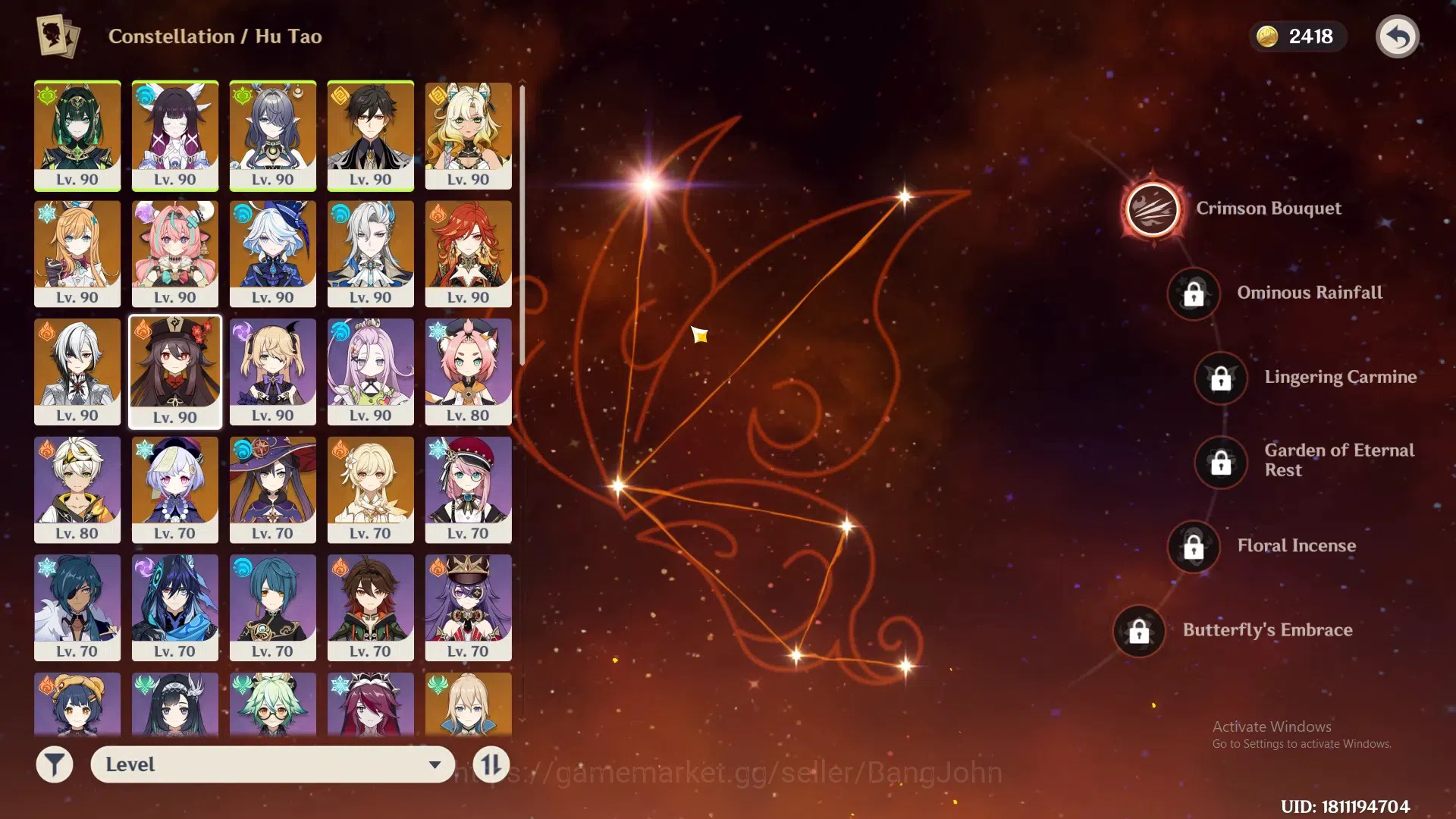Genshin Impact Accounts ASIA|AR 57|12 Limit|Nefer prem teams,Hu tao c1,Col image 18