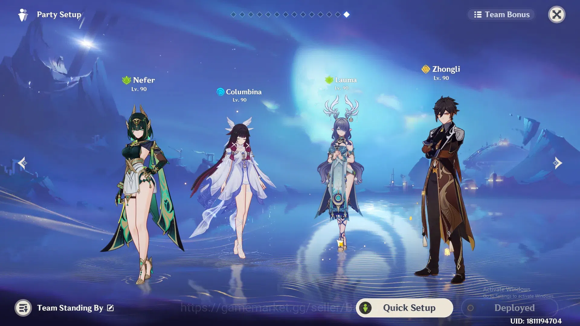Genshin Impact Accounts ASIA|AR 57|12 Limit|Nefer prem teams,Hu tao c1,Col image 2