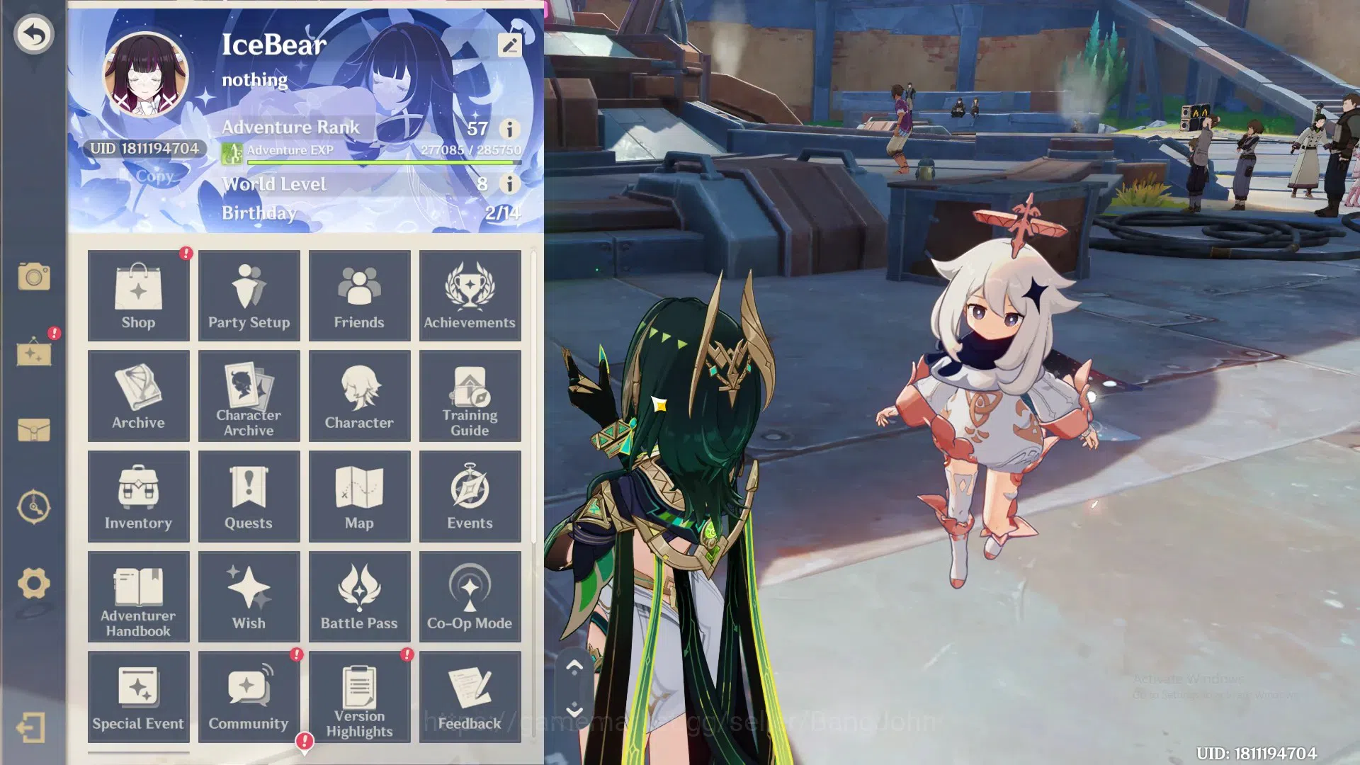 Genshin Impact Accounts ASIA|AR 57|12 Limit|Nefer prem teams,Hu tao c1,Col image 20