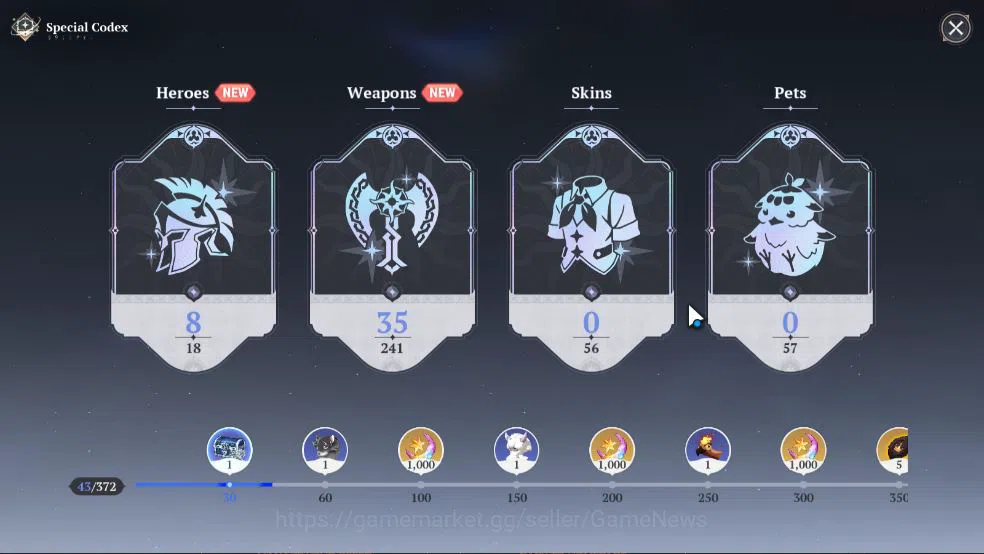 The Seven Deadly Sins: Origin Accounts [EU] Lv 2 Fresh Starter |2 SSR | Meliodas, Guila & image 3