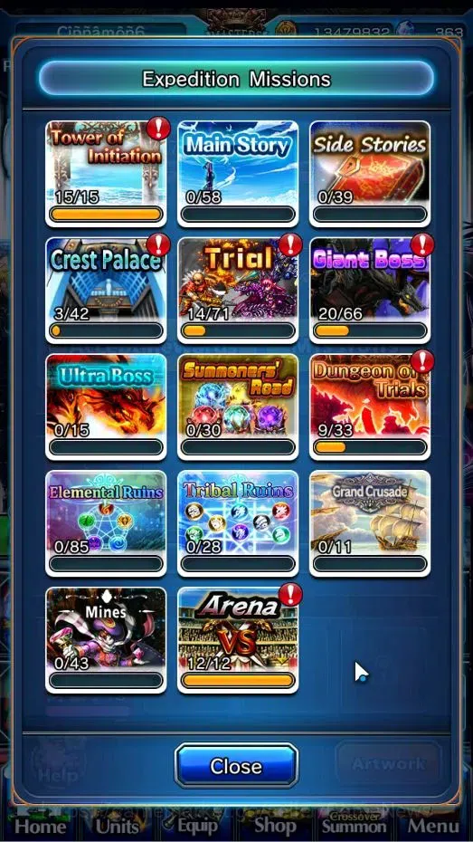 Grand Summoners Accounts Global|Rank 72|15 Ascend+ 4 TW|(Y Kenpaku,Shizu,Ma image 11