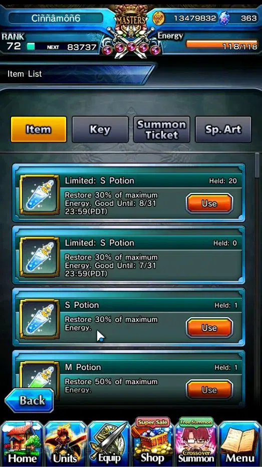 Grand Summoners Accounts Global|Rank 72|15 Ascend+ 4 TW|(Y Kenpaku,Shizu,Ma image 3