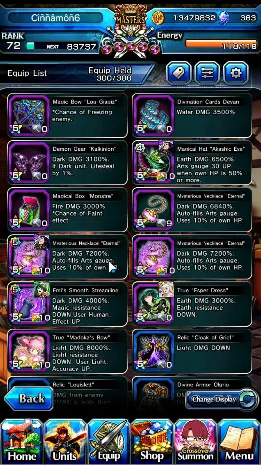 Grand Summoners Accounts Global|Rank 72|15 Ascend+ 4 TW|(Y Kenpaku,Shizu,Ma image 7