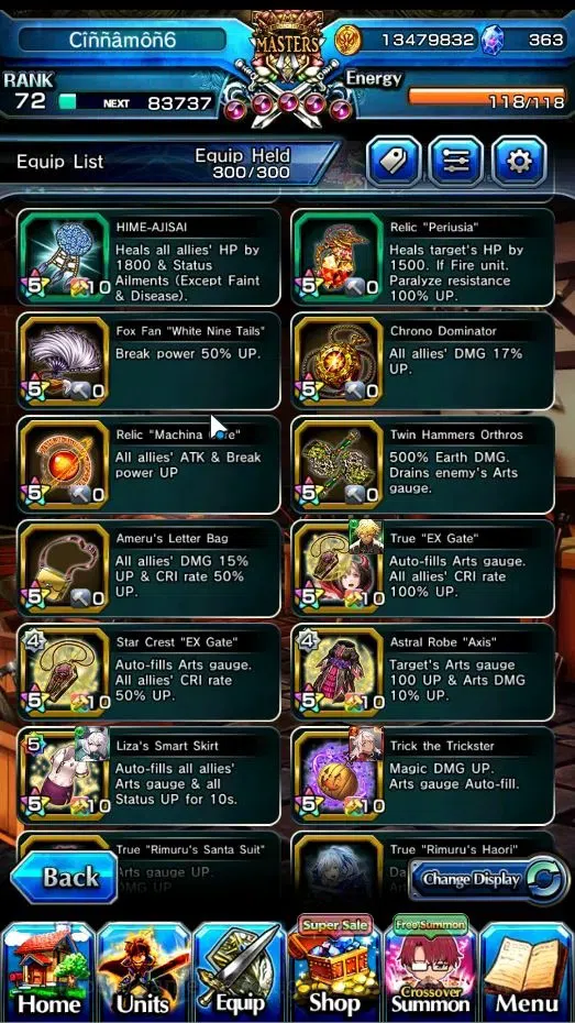 Grand Summoners Accounts Global|Rank 72|15 Ascend+ 4 TW|(Y Kenpaku,Shizu,Ma image 9