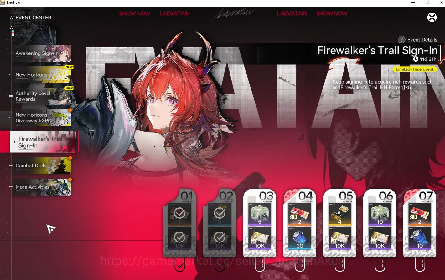 Arknights: Endfield Accounts NA/EU| Fresh Starter Day2 | SSR Meta Laevatain + 5 image 8