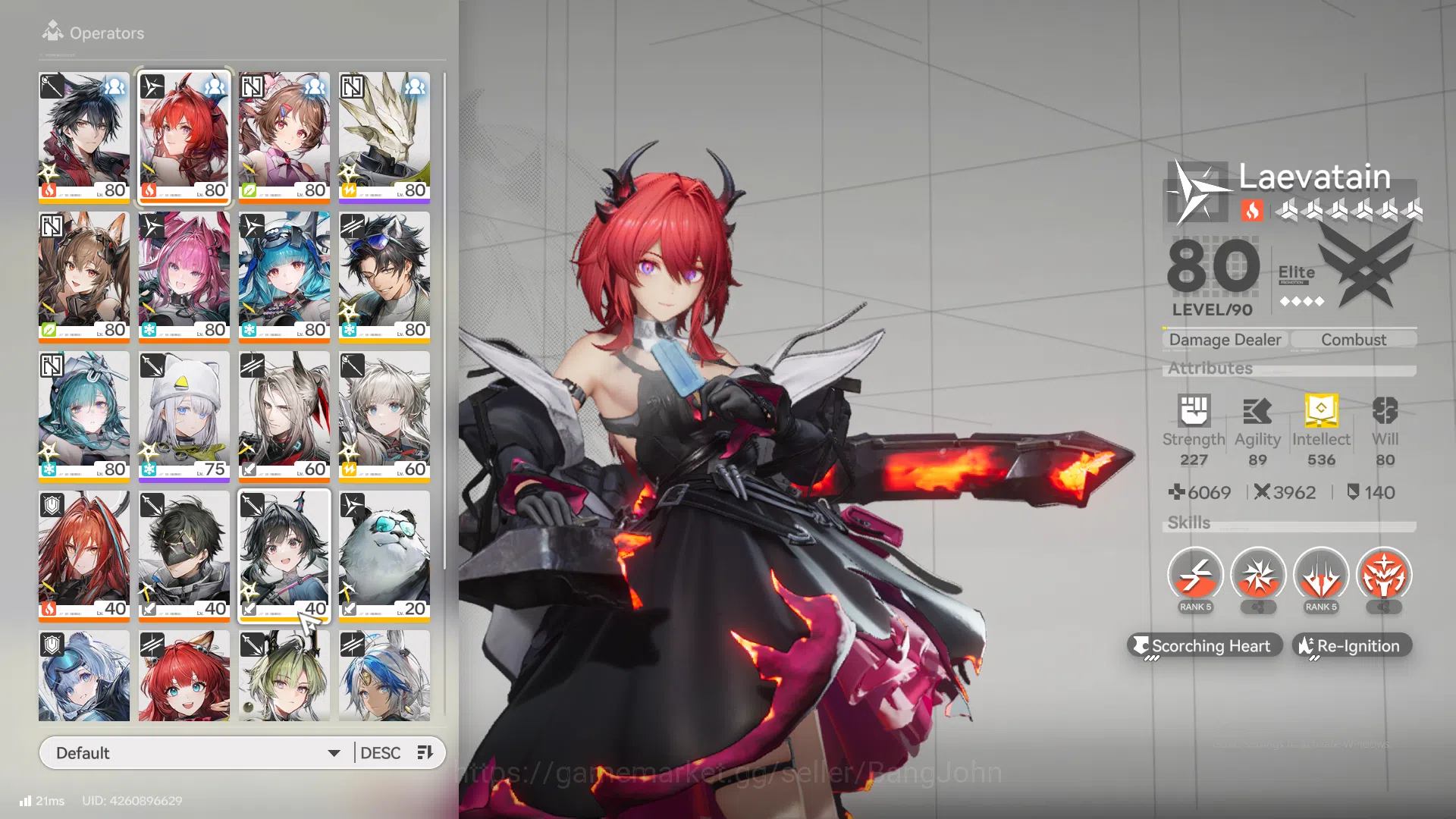 Arknights: Endfield Accounts ASIA | 3Limit+3Sign |Laevatain Sign,Yvonne Sign, G image 1