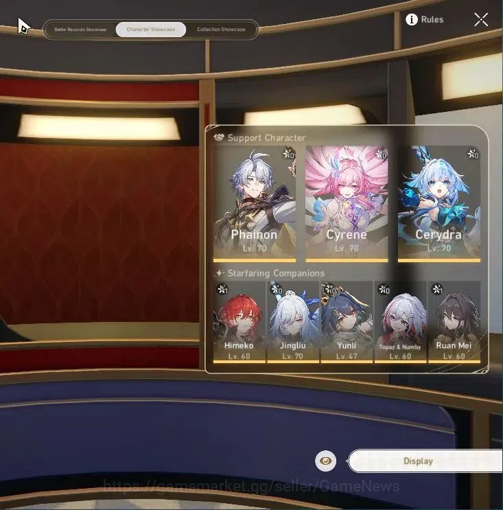 Honkai Star Rail Accounts Mid Game Asia|TL 60|11 2
