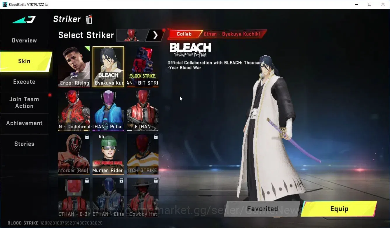 Blood Strike Accounts ASIA|ETERNAL DeAgle+Collab ONE Punch Man M4A1,ENZO image 12