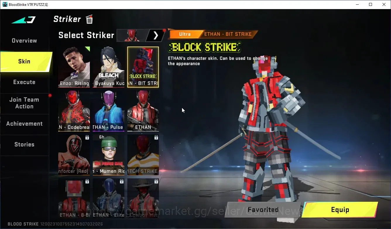 Blood Strike Accounts ASIA|ETERNAL DeAgle+Collab ONE Punch Man M4A1,ENZO image 16