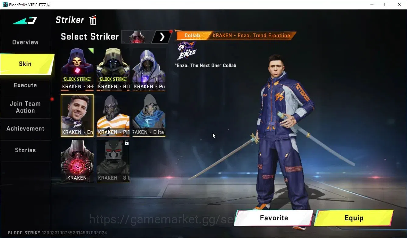 Blood Strike Accounts ASIA|ETERNAL DeAgle+Collab ONE Punch Man M4A1,ENZO image 4