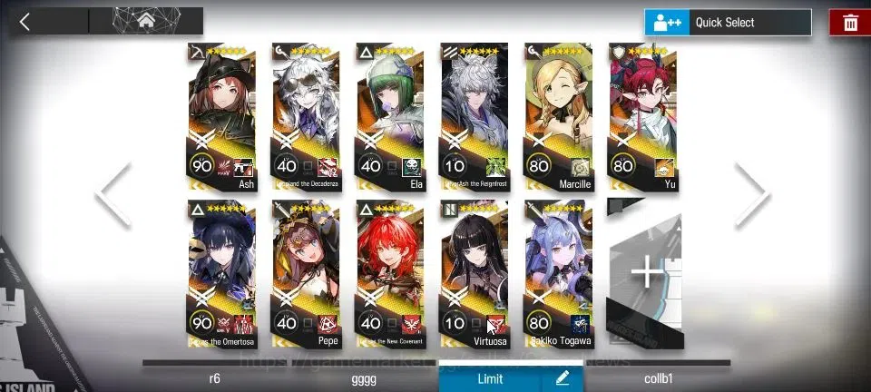 Arknights Accounts Lv 94|210 Op+34 Outfits|10 Limited|Sakiko,Ash,Ela, image 3