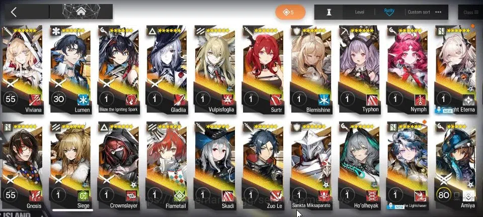 Arknights Accounts Lv 94|210 Op+34 Outfits|10 Limited|Sakiko,Ash,Ela, image 5