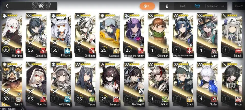 Arknights Accounts Lv 94|210 Op+34 Outfits|10 Limited|Sakiko,Ash,Ela, image 6