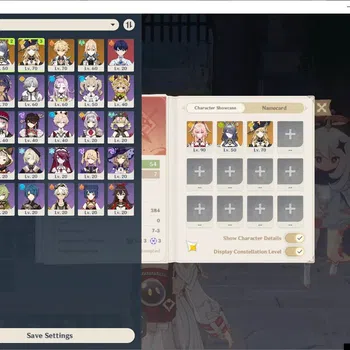 Genshin Impact Accounts Others ASIA|AR 54|Rate On|3 Limited + 2 (*5 Weapon)| Linnea, Lauma, Navia |Astral Vulture's