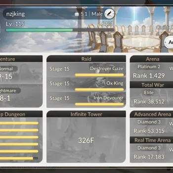 Seven Knights Re:Birth Accounts Global|FullEX7(FaiTC2,JuriTC2,GelindusTC2,MeliaTC1,RosieTC1)|45
