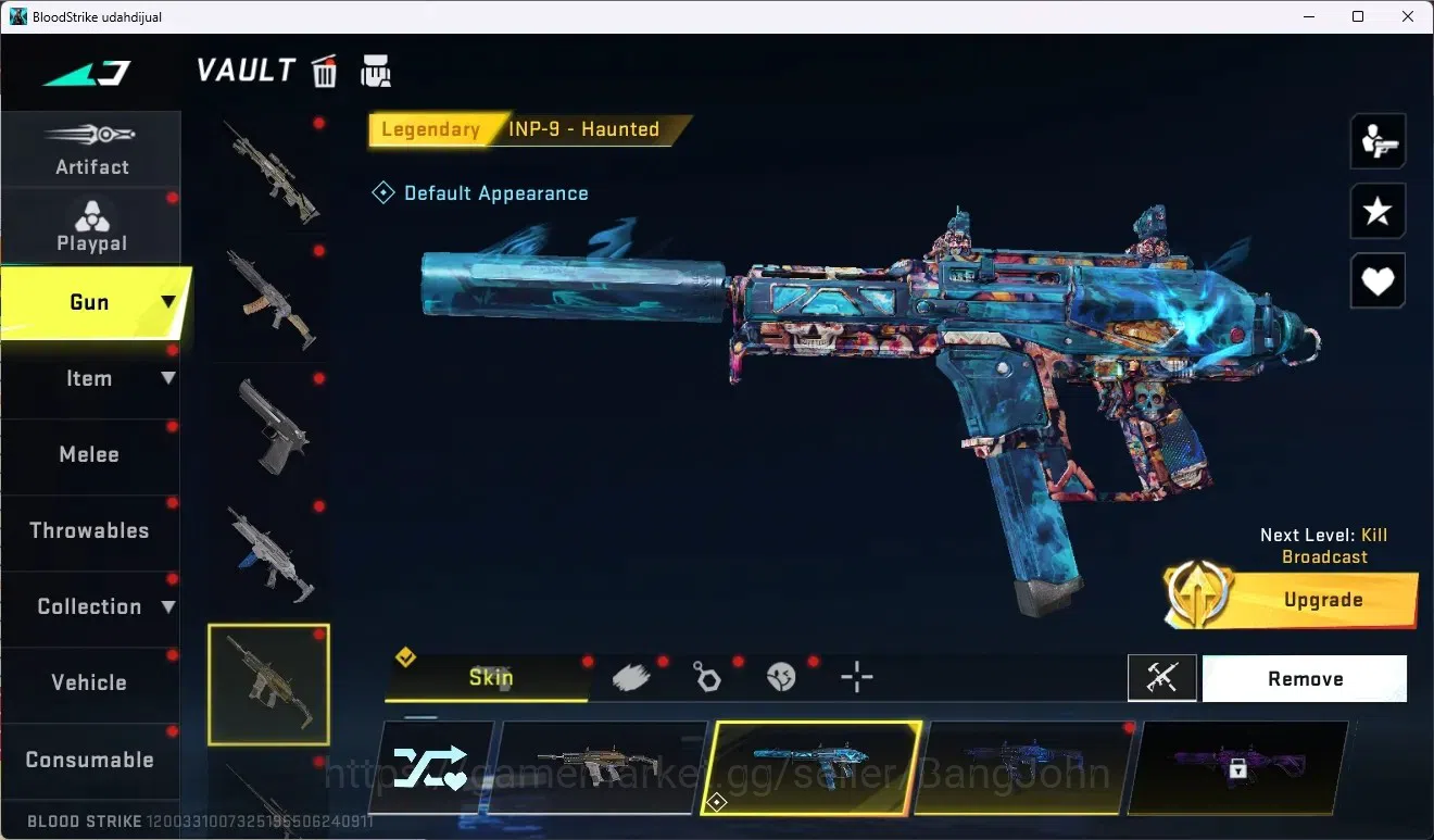 Blood Strike Accounts ASIA |Eternal Striker Zero-Odashadow|1 Limited Gun image 10