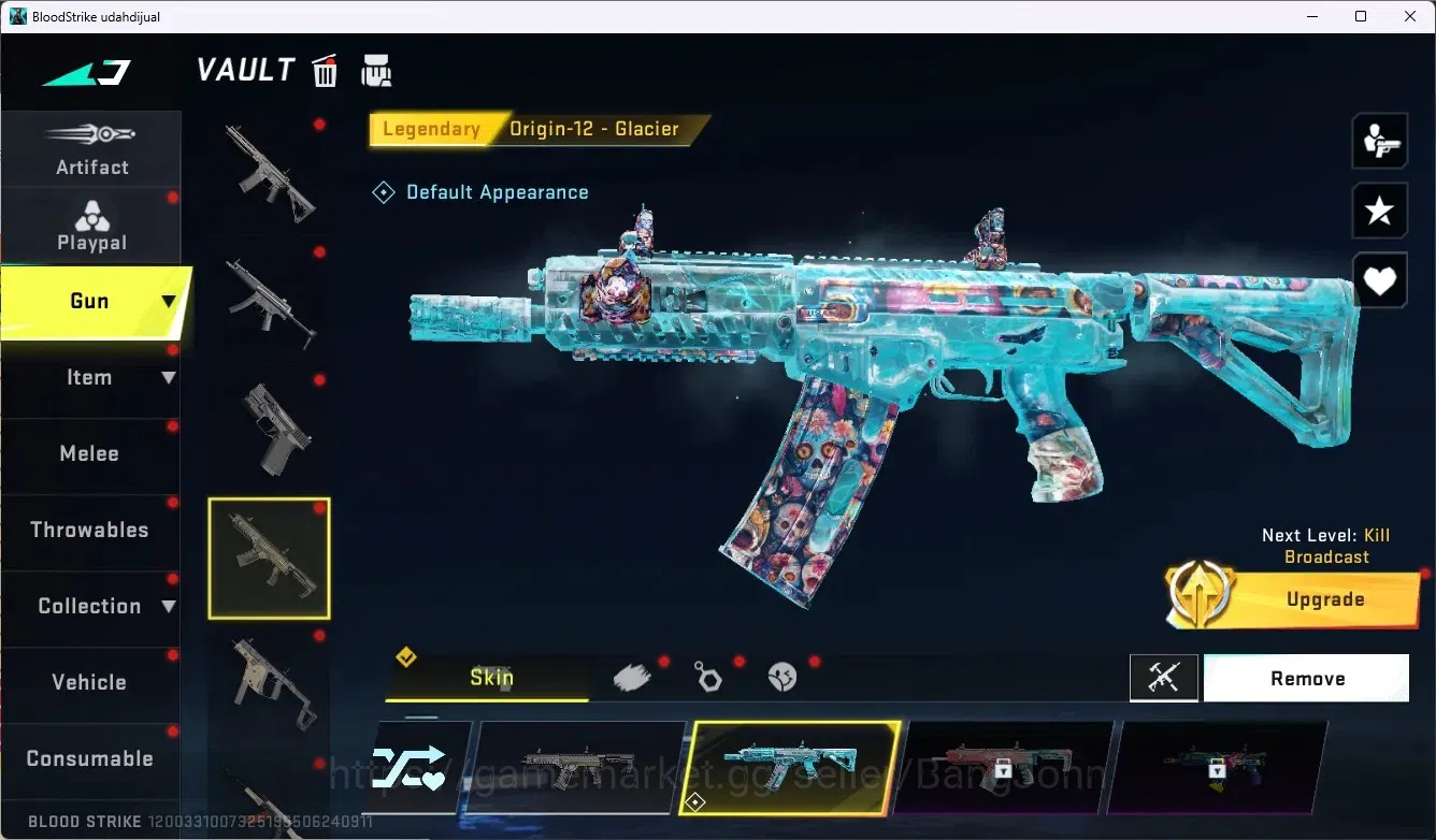 Blood Strike Accounts ASIA |Eternal Striker Zero-Odashadow|1 Limited Gun image 6