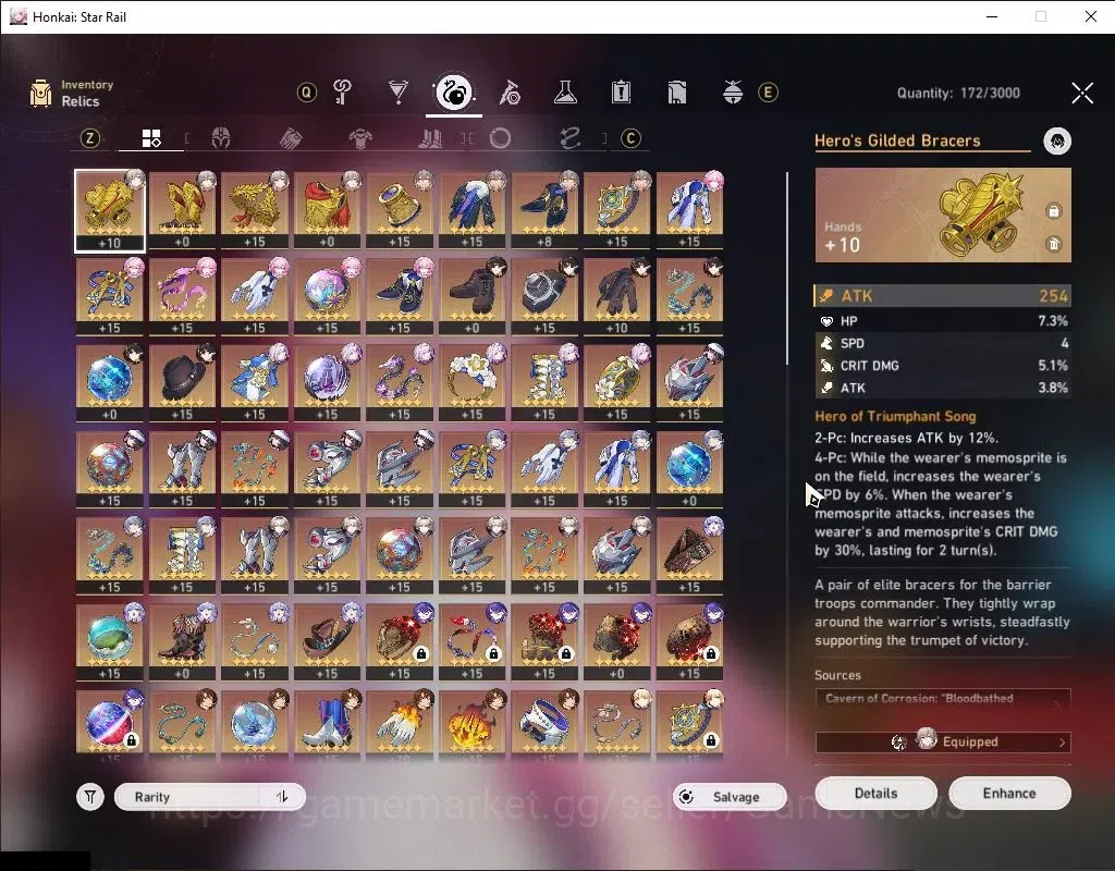 Honkai Star Rail Accounts Others Asia|TL 66|12 Limited|Saber+Sign,Castorice,Acheron,Cyrene,Fu Xuan,Firefly,Dante,Sunday,The 7