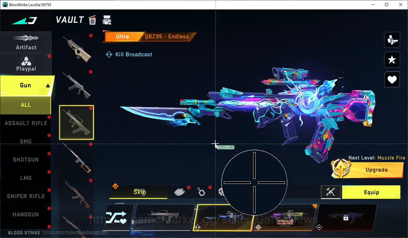 Blood Strike Accounts ASIA|Collab SDS M4A1-Demon,AK47-Sacred Axe Rhitta| image 10