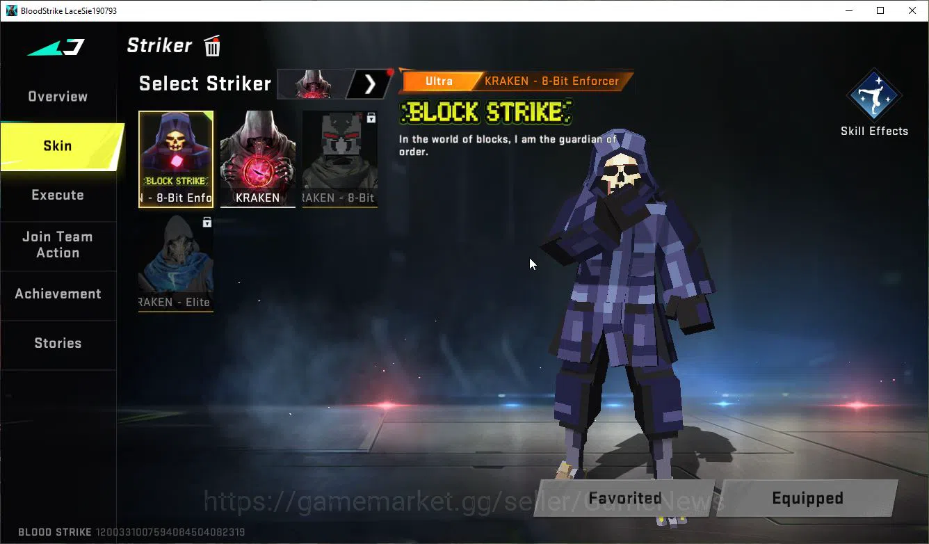 Blood Strike Accounts ASIA|Collab SDS M4A1-Demon,AK47-Sacred Axe Rhitta| image 3