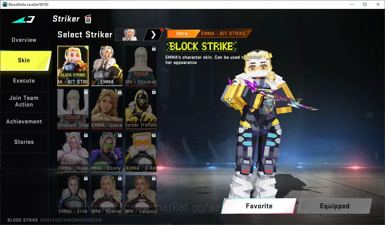 Blood Strike Accounts ASIA|Collab SDS M4A1-Demon,AK47-Sacred Axe Rhitta| image 5
