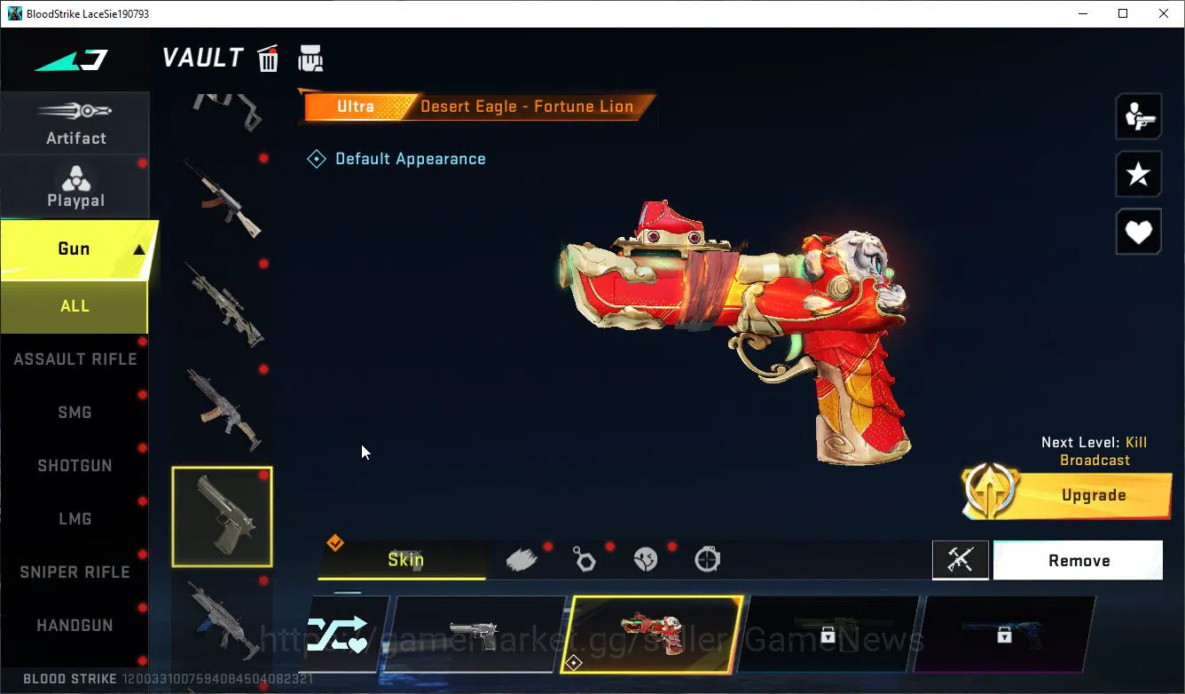 Blood Strike Accounts ASIA|Collab SDS M4A1-Demon,AK47-Sacred Axe Rhitta| image 9
