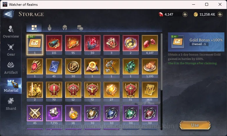 Watcher of Realms Accounts Global 60xx|Power 600k 2 Lord(Morrigan Laya)|4k Di image 10