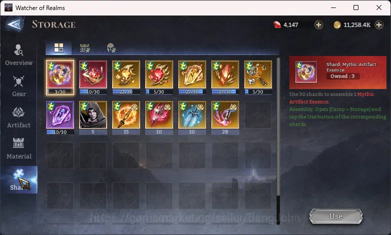 Watcher of Realms Accounts Global 60xx|Power 600k 2 Lord(Morrigan Laya)|4k Di image 11