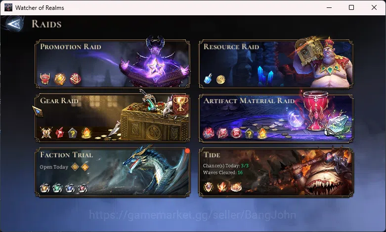 Watcher of Realms Accounts Global 60xx|Power 600k 2 Lord(Morrigan Laya)|4k Di image 13