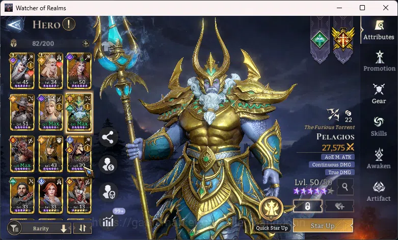 Watcher of Realms Accounts Global 60xx|Power 600k 2 Lord(Morrigan Laya)|4k Di image 5