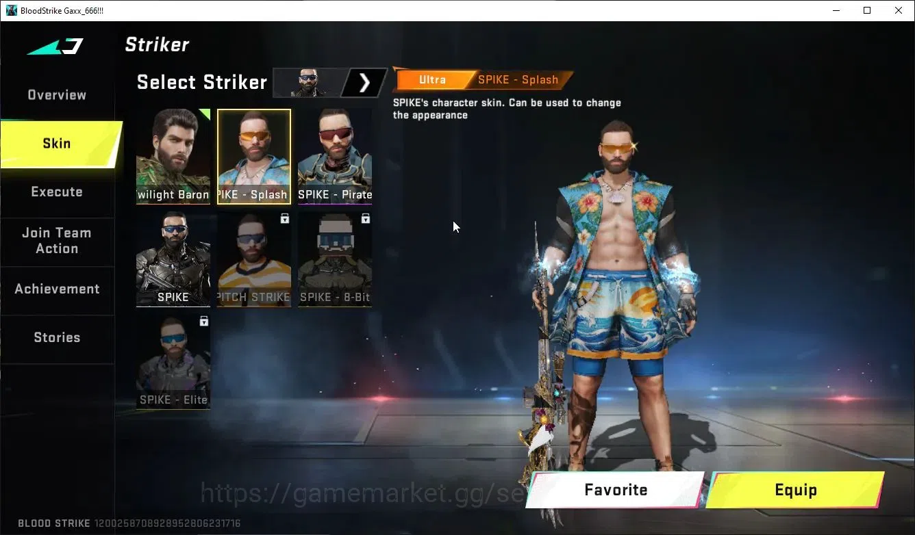 Blood Strike Accounts ASIA|ETERNAL DeAgle+Collab TR MCX,FN2K,Takemichi,7 image 13