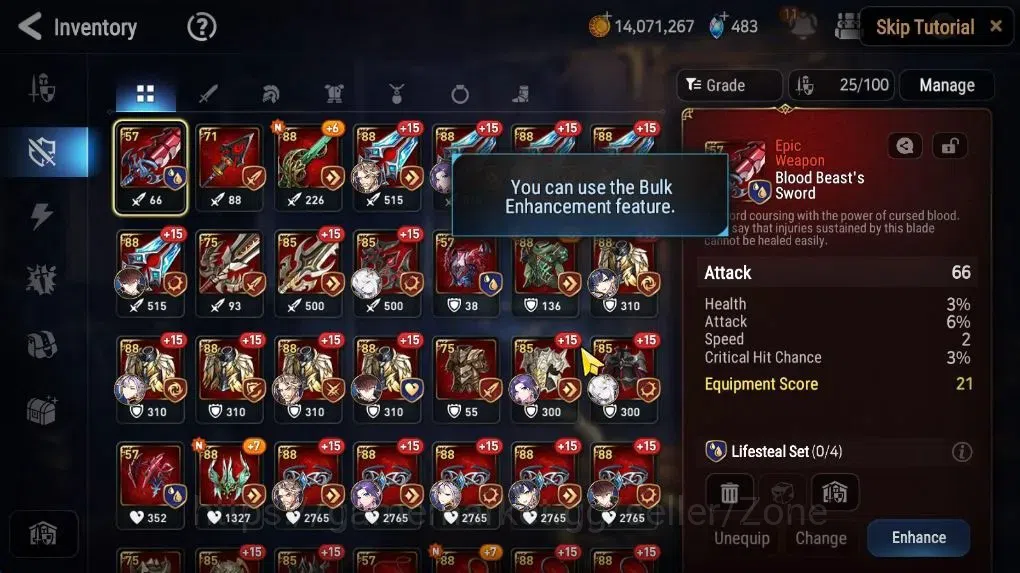 Epic Seven Accounts Starter Global|Starter 5ML (Salome, DBSenya, AElena, MChloe, MKawerik)|PoH+Bless ON|Stove Unverif(ES724Z) 9