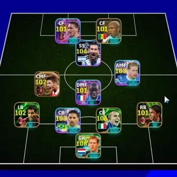eFootball Accounts Legends & Iconic Players Android|Power 3179|20 Epic(Edwin van der Sar,F Cannavaro,Oliver