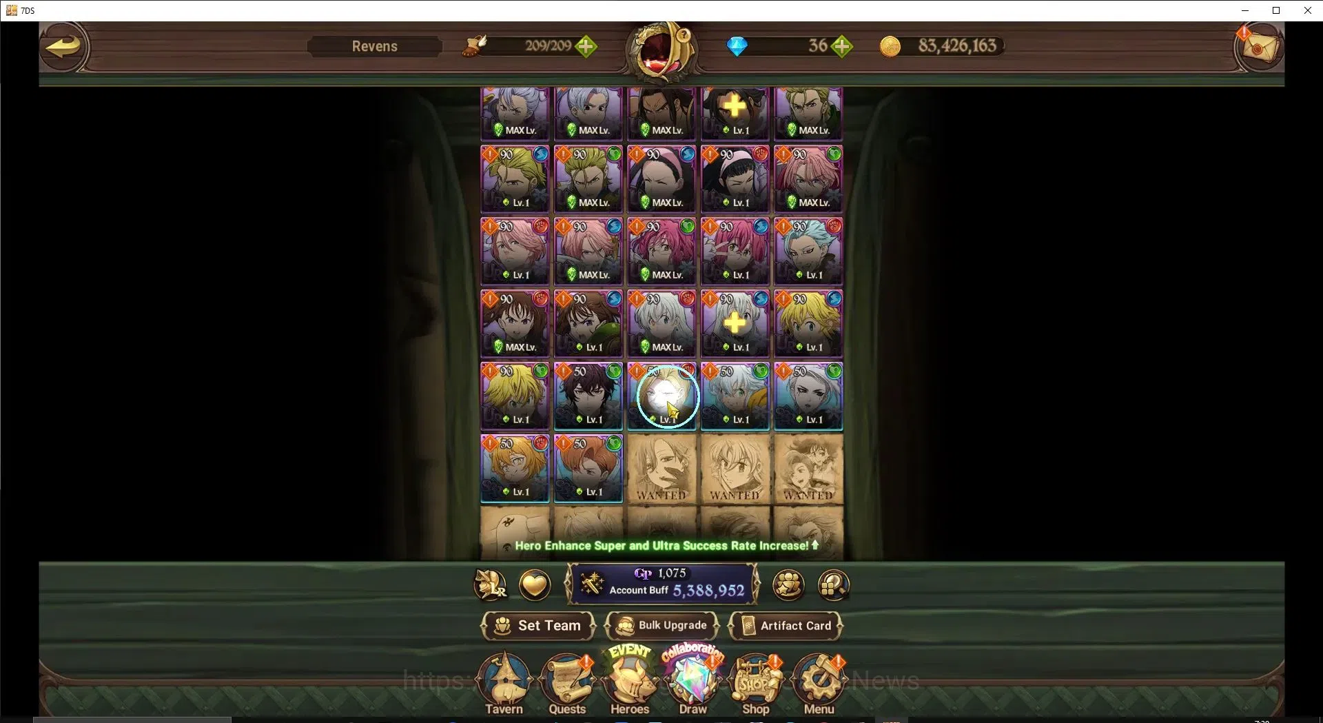The Seven Deadly Sins: Grand Cross Accounts Asia|5,3M CC|83 LS|6 LR+7 UR+Manny Collab|NMeli,S& image 12