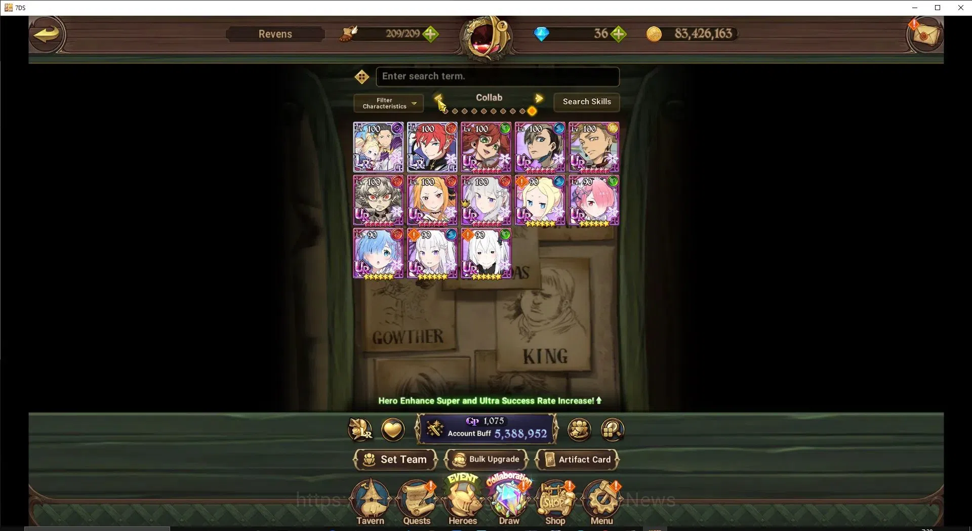 The Seven Deadly Sins: Grand Cross Accounts Asia|5,3M CC|83 LS|6 LR+7 UR+Manny Collab|NMeli,S& image 4