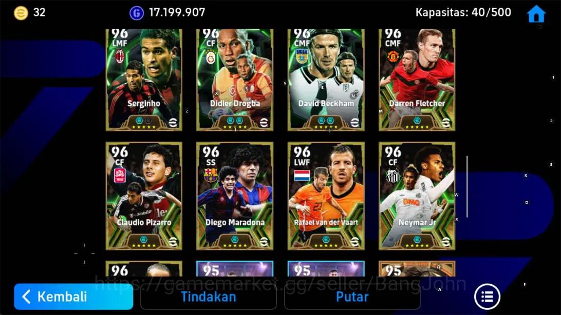 eFootball Accounts Android|power 3172 | epic zico, showtime SCOTT mct image 4